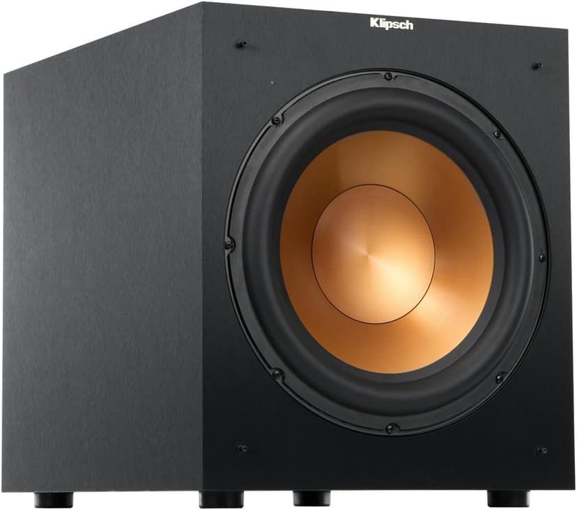 Klipsch Reference Series 5.2 Home Theater Pack with R-625FA Floorstanding Speakers, R-52C Center Channel Speaker, R-41M Bookshelf Speakers and R-12SW Subwoofers, Black