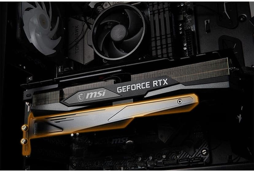 MSI GeForce RTX 3080 Ti 12GB GDRR6X 320-Bit HDMI/DP Nvlink Torx Fan 3 Ampere Architecture OC Graphics Card (RTX 3080 Ti Gaming X Trio 12G)