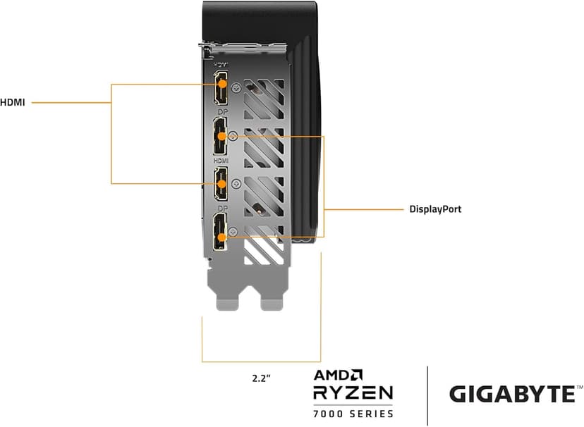 GIGABYTE Radeon RX 7800 XT Gaming OC 16G Graphics Card, 3X WINDFORCE Fans 16GB 256-bit GDDR6, GV-R78XTGAMING OC-16GD Video Card