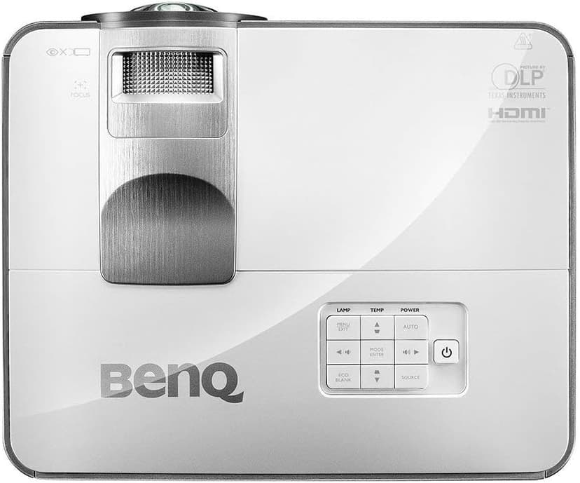 BenQ MX819ST 3000 ANSI Lumens XGA SmartEco Short Throw 3D Projector (Renewed)