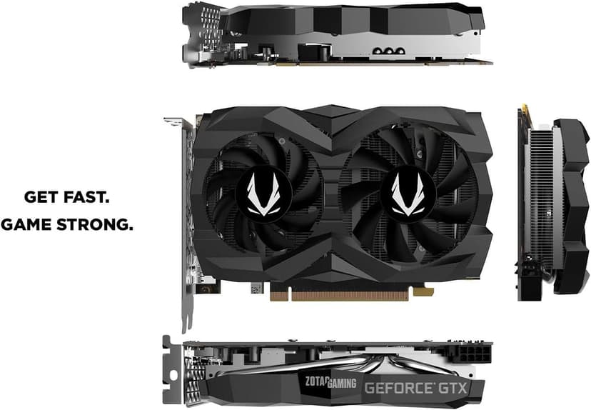 ZOTAC Gaming GeForce GTX 1660 Ti 6GB GDDR6 192-Bit Gaming Graphics Card Super Compact - ZT-T16610F-10L