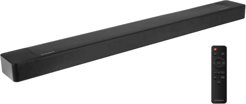 Westinghouse 3.1.2 Channel All-in-One Soundbar with Dolby Atmos and Digital Plus, Built-in Low Frequency Driver and Height Speakers, 210W Surround Sound, Bluetooth, Easy Setup, Roku TV Ready