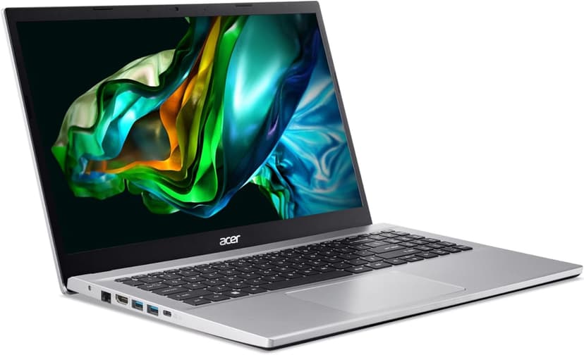 acer Aspire 3 Slim Laptop in Silver Ryzen 7 8-Core up to 4.3GHz 16GB RAM 512GB SSD 15.6in FHD Web Cam WiFi HDMI W11 (A315R7 - Renewed)