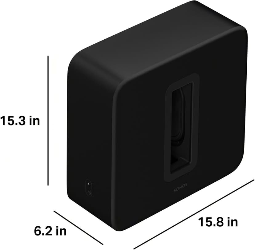 Sonos Sub 4 - Wireless Subwoofer - Black