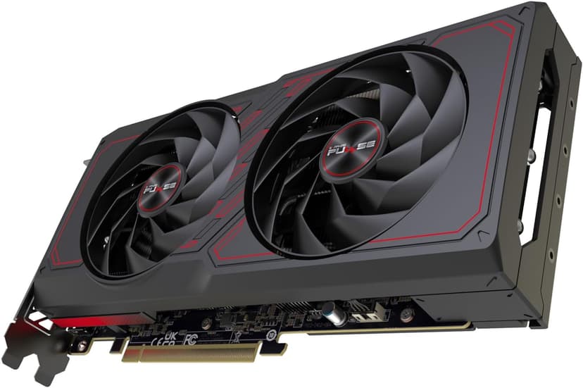 Sapphire 11339-04-20G Pulse AMD Radeon RX 7600 XT Gaming Graphics Card with 16GB GDDR6, AMD RDNA 3