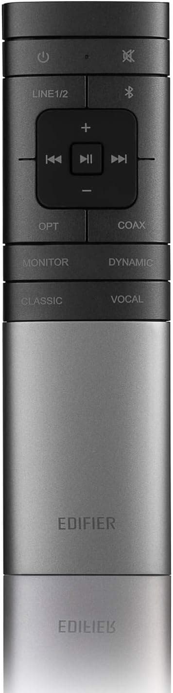 Edifier S2000MKIII Coaxial, Bluetooth, Optical and RCA Bookshelf 2 Speakers, Near-Field Active Tri-Amped 130w Studio Monitor for Audiophiles with Wireless, Line-in and Fiber-Optic Input Walnut