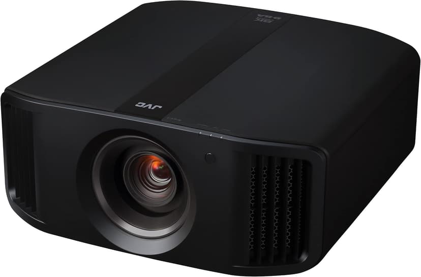 JVC DLA-NZ8 D-ILA Home Theater Projector, 2500 Lumen, Native 4K with 8K e-ShiftX Technology, Frame Adapt HDR, 2-HDMI Inputs, Supports 8K-60P/4K-120P, Ideal for Gaming, HDR10+, 65 mm All-Glass Lens, 80