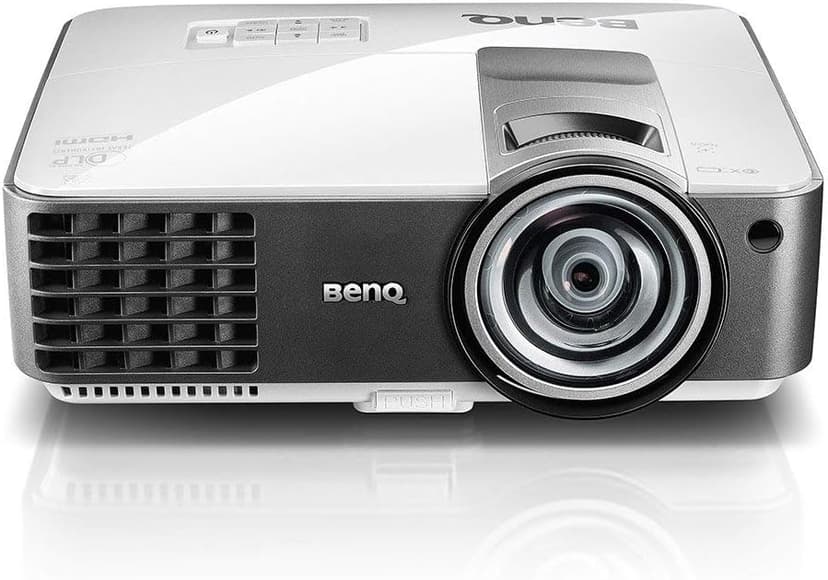 BenQ MX819ST 3000 ANSI Lumens XGA SmartEco Short Throw 3D Projector (Renewed)