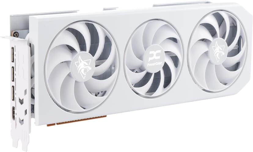 PowerColor Hellhound Spectral White AMD Radeon RX 9070 XT 16GB GDDR6