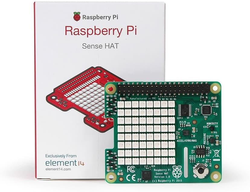 Raspberry Pi RASPBERRYPI-SENSEHAT Sense HAT with Orientation, Pressure, Humidity and Temperature Sensors