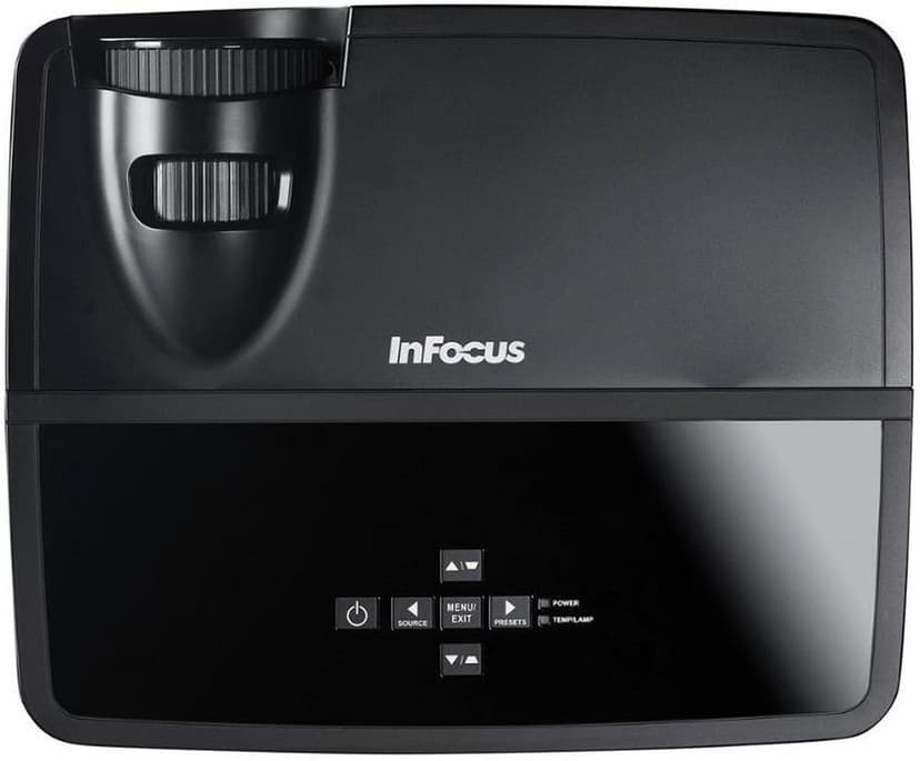 InFocus IN112 Portable DLP Projector, 3D ready, SVGA, 2700 Lumens