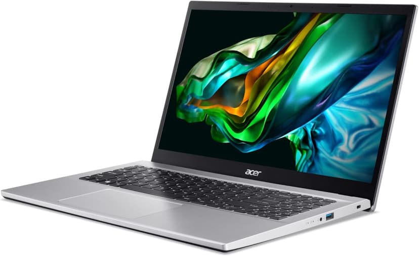acer Aspire 3 Slim Laptop in Silver Ryzen 7 8-Core up to 4.3GHz 16GB RAM 512GB SSD 15.6in FHD Web Cam WiFi HDMI W11 (A315R7 - Renewed)