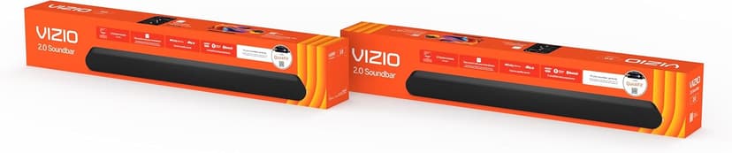 VIZIO 2.0 Soundbar w/Dolby Atmos & DTS:X, Bluetooth Speaker, QuickFit™ Compatible – SV200M-08 (New, 2024 Model)