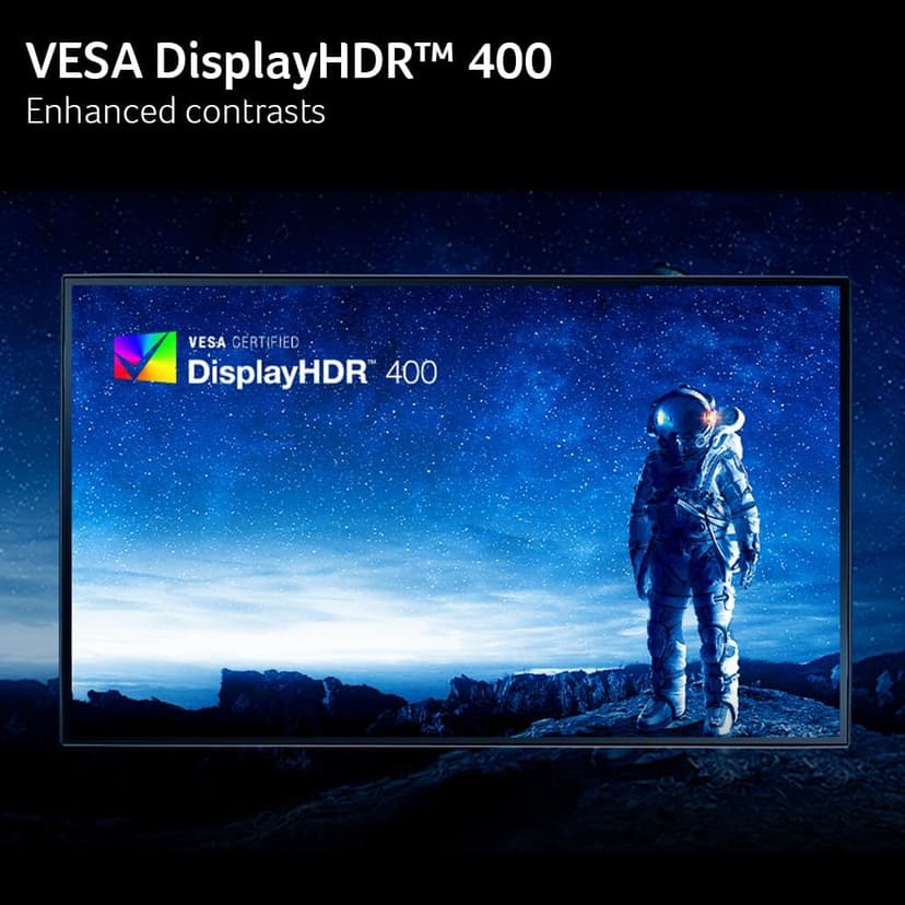 Acer Predator Gaming Monitor | 27" UHD 3840 x 2160 IPS | AMD FreeSync Premium | Up to 320Hz with DFR | Up to 0.5ms | VESA DisplayHDR400| DCI-P3 90% | Display Port 1.4 & 2 x HDMI 2.1 | XB273K V5bmiiprx
