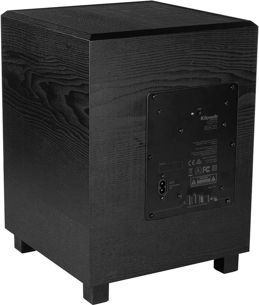 Klipsch Cinema 600 Sound Bar Sound Wall Mount Speakers, Black Surround 3 Surround Speaker, Black