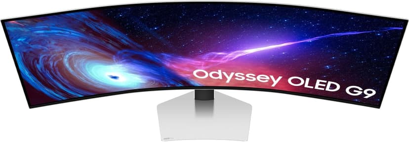 Samsung 49" Odyssey OLED (G93SC) Series Curved Gaming Monitor w QD-OLED, 240Hz, 0.03ms, Dual QHD,DisplayHDR True Black 400,AMD FreeSync Premium Pro,Height Adjustable Stand,3 Yr Warranty,LS49CG932SNXZA