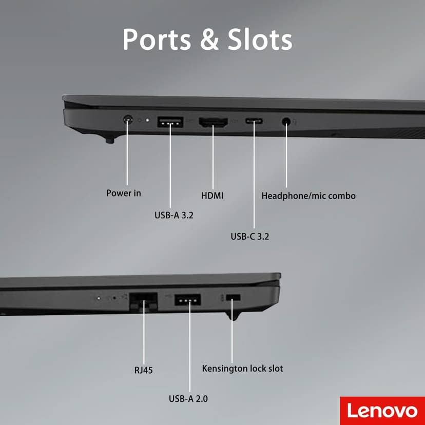 Lenovo V15 Business Laptop, 15.6” 1080p Full HD Display, Octa-Core Intel Core i5-13420H (Beat AMD Ryzen 7 7730U), 16GB RAM, 1TB SSD, Windows 11 Pro, Grey, PCO Laptop Cooler