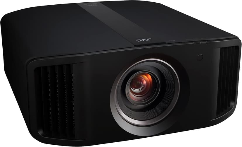 JVC DLA-NZ8 D-ILA Home Theater Projector, 2500 Lumen, Native 4K with 8K e-ShiftX Technology, Frame Adapt HDR, 2-HDMI Inputs, Supports 8K-60P/4K-120P, Ideal for Gaming, HDR10+, 65 mm All-Glass Lens, 80