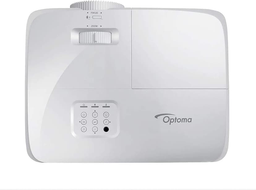 Optoma HD27HDR 1080p 4K HDR Ready Home Theater Projector for Gaming and Movies, 120Hz Support and HDMI 2.0, White