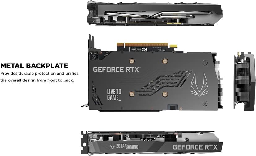 ZOTAC Gaming GeForce RTX 3050 Twin Edge OC 8GB GDDR6 128-bit 14 Gbps PCIE 4.0 Gaming Graphics Card, IceStorm 2.0 Advanced Cooling, Freeze Fan Stop, Active Fan Control, ZT-A30500H-10M