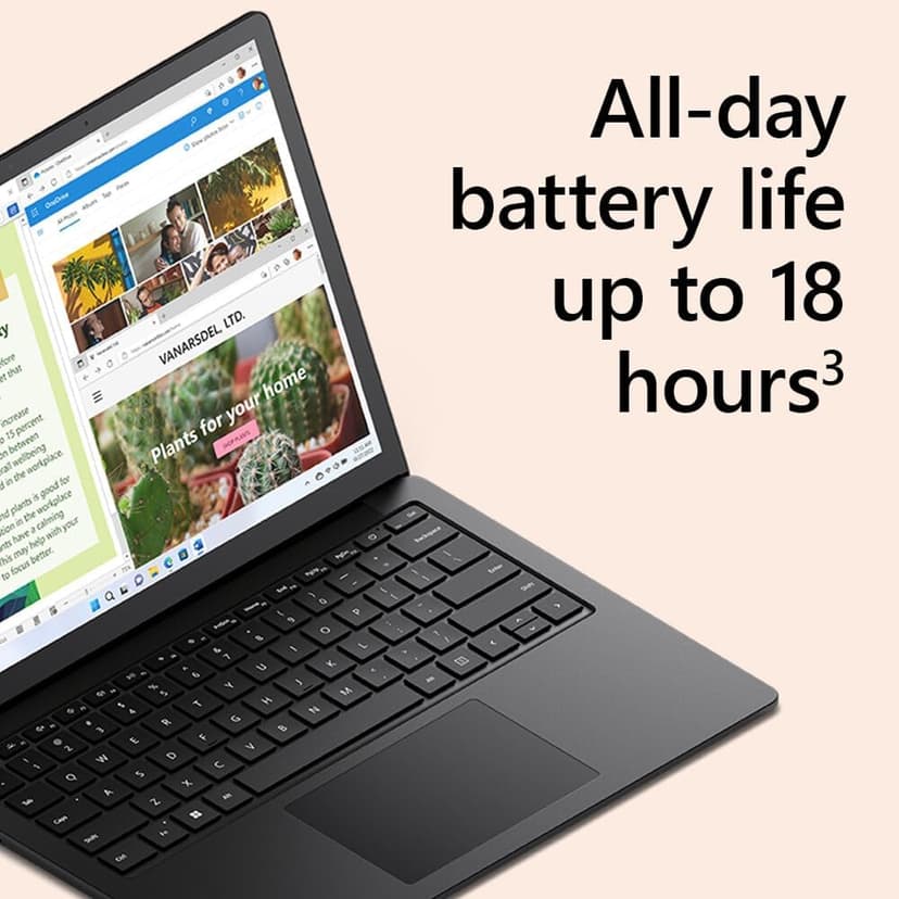 Microsoft Surface Laptop 5 Laptop (13.5" 2K Touchscreen, Intel 10-Core i7-1265U, 16GB 6400MHz RAM, 1TB SSD) IST Active Pen, 18-Hr Battery Life, Backlit, Wi-Fi 6, Webcam, Win 11 Pro w/AI Copilot, Black