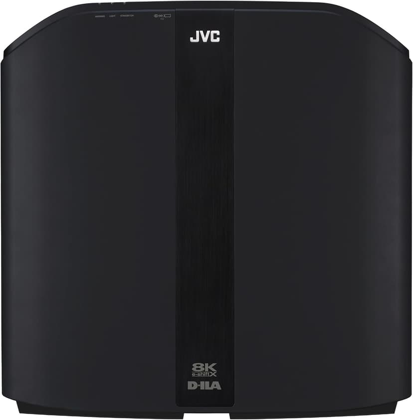 JVC DLA-NZ8 D-ILA Home Theater Projector, 2500 Lumen, Native 4K with 8K e-ShiftX Technology, Frame Adapt HDR, 2-HDMI Inputs, Supports 8K-60P/4K-120P, Ideal for Gaming, HDR10+, 65 mm All-Glass Lens, 80