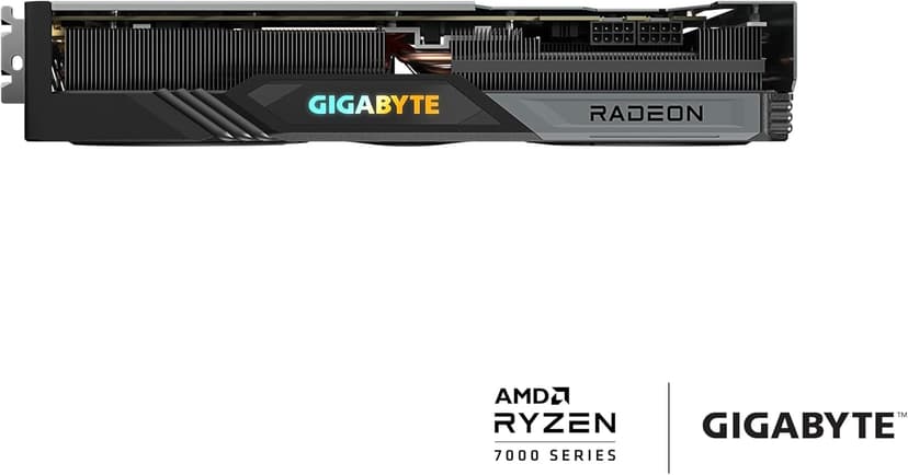 GIGABYTE Radeon RX 7700 XT Gaming OC 12G Graphics Card, 3X WINDFORCE Fans 12GB 192-bit GDDR6, GV-R77XTGAMING OC-12GD Video Card