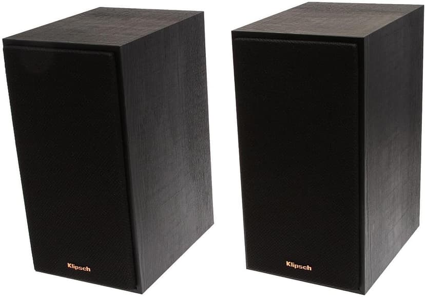 Klipsch Reference Series 5.2 Home Theater Pack with R-625FA Floorstanding Speakers, R-52C Center Channel Speaker, R-41M Bookshelf Speakers and R-12SW Subwoofers, Black