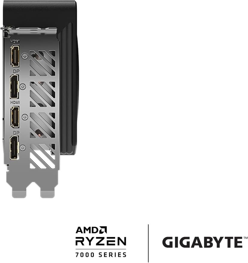 GIGABYTE Radeon RX 7700 XT Gaming OC 12G Graphics Card, 3X WINDFORCE Fans 12GB 192-bit GDDR6, GV-R77XTGAMING OC-12GD Video Card
