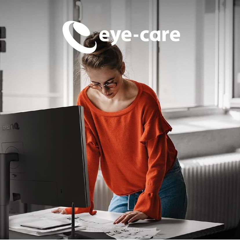 BenQ PD3205U Mac-Ready Monitor 32" 4K UHD | 99% Rec.709 & sRGB | IPS | DeltaE ≤3 | ICC Sync | Calibration Report | AQCOLOR | Uniformity | HotKey Puck | Ergonomic | DisplayPort | USB-C (65W) | USB Hub