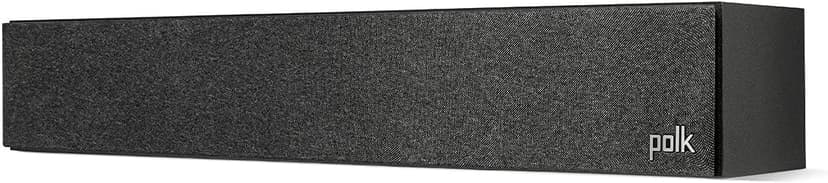 Polk Monitor XT35 Slim Center Channel Speaker - Hi-Res Audio Certified, Dolby Atmos & DTS:X Compatible, 1" Terylene Tweeter & Four 3" Dynamically Balanced Woofer, Wall-Mountable, Midnight Black