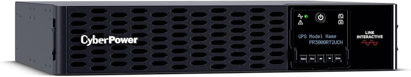 CyberPower PR3000RT2UCN Smart App Sinewave UPS System, 3000VA/3000W, 8 Outlets, 2U Rack/Tower, AVR, RMCARD205 Pre-Installed, Built-in cloud monitoring