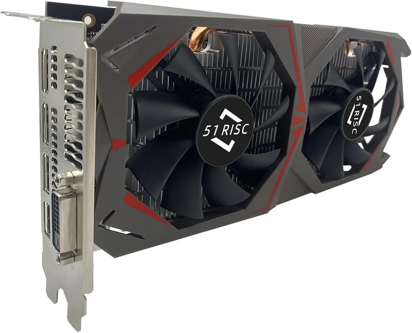 Radeon RX 590 GME Graphics Card, 2304SP 8GB GDDR5 256bit PCIe 3.0 ×16 1340MHz Base Clock Gaming Video Card (Radeon RX 590 GME)