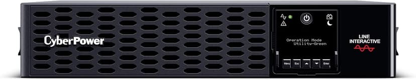 CyberPower PR3000RTXL2UN Smart App Sinewave UPS System, 3000VA/3000W, 9 Outlets, 2U Rack/Tower, RMCARD205 Pre-Installed, EBM Option