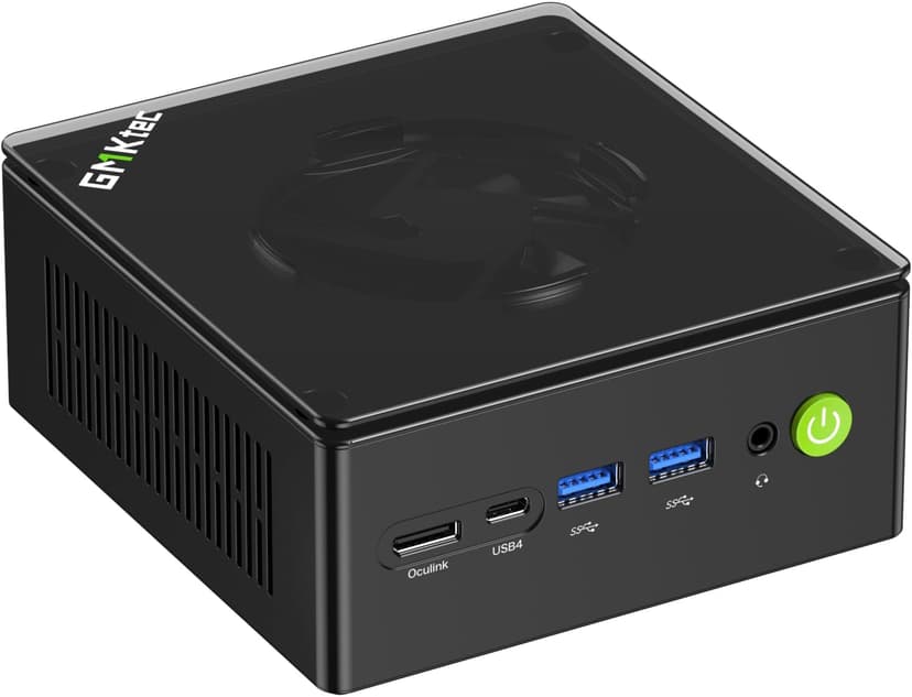 GMKtec Gaming Mini PC K8 Plus AMD Ryzen 7 8845HS(8C/16T, up to 5.1GHz) 64GB DDR5 RAM 1TB SSD, Desktop Computer Dual NIC 2.5G, HDMI 2.1, USB4