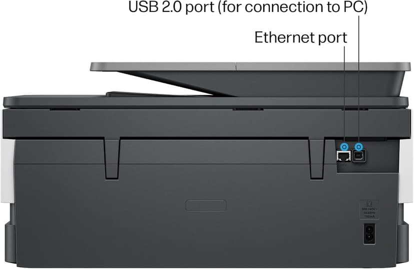 HP OfficeJet Pro 8125e Wireless All-in-One Color Inkjet Printer, Print, scan, Copy, ADF, Duplex Printing, Home & Office, 3 Months of Instant Ink Included (405T6A)