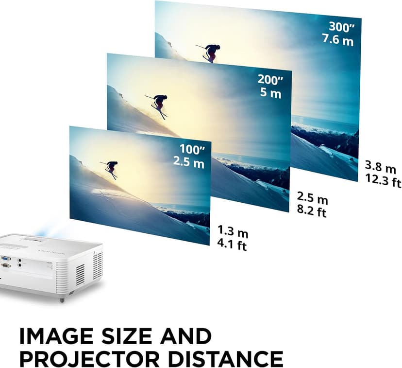 ViewSonic PA700X 4500 Lumens XGA High Brightness Projector with Vertical Keystone for Business and Education