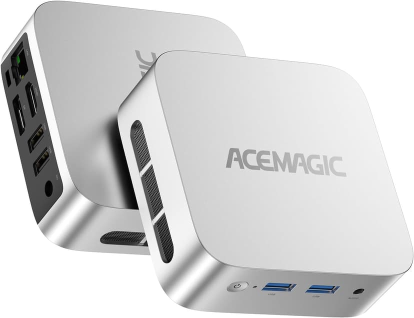 ACEMAGIC Vista Mini V1 Mini PC, Twin Lake N150, 16GB DDR4 RAM 1TB SSD Mini Computers, 11 Pro Desktop 4K Dual Display, WiFi/Bluetooth, for Home Office Business, up to 3.6 GHz(Beat N100/N95)