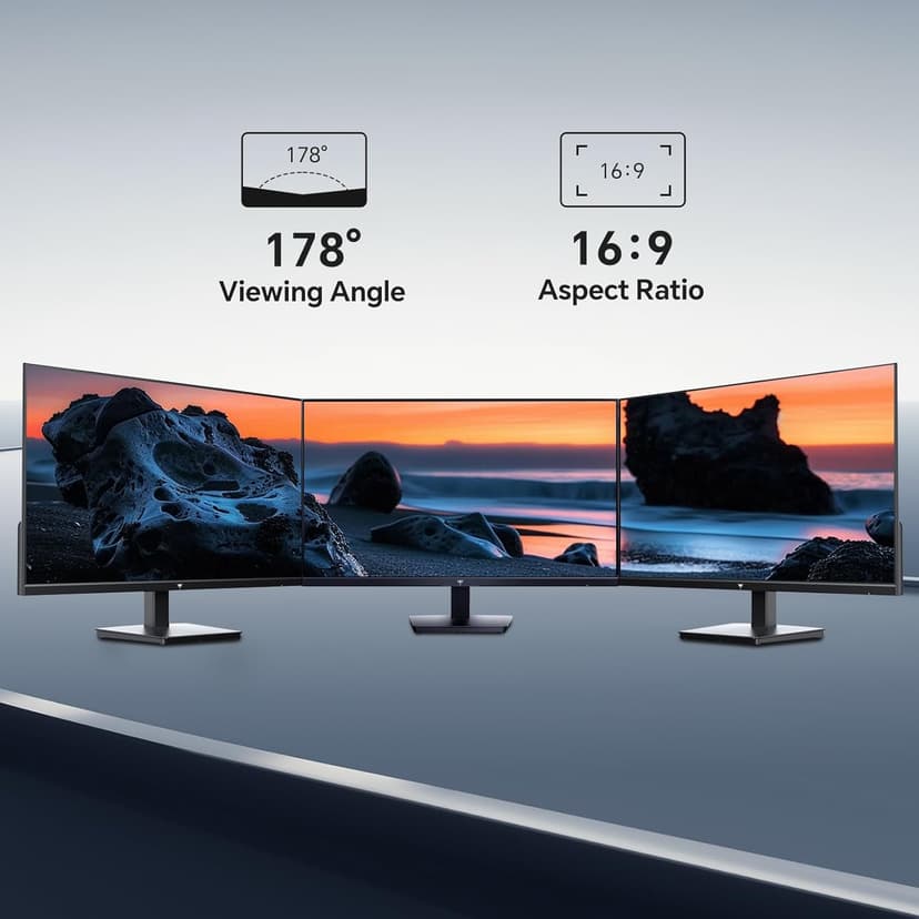 KTC 27 Inch QHD Computer Monitor 100Hz, Up to 120Hz, IPS Panel, 2K 1440P PC Gaming Monitor for Home Office, Adaptive-Sync Support, HDR10, Tilt Adjustable, H27D9