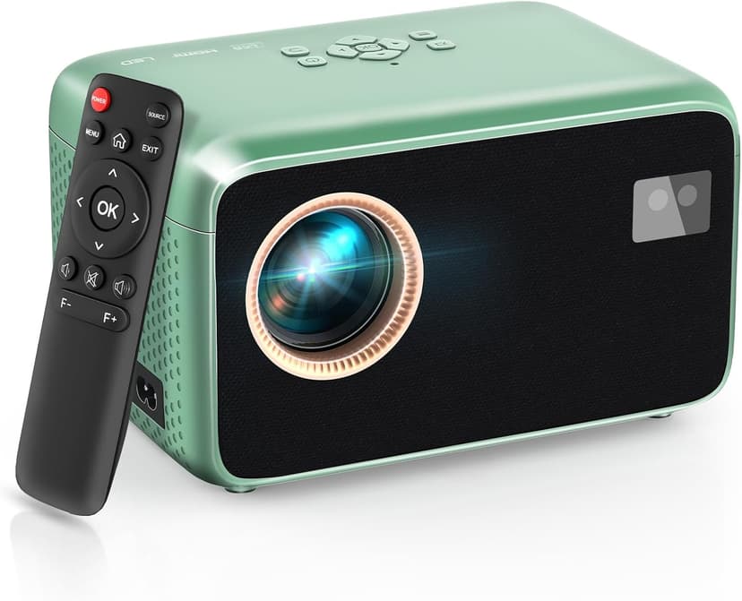 【Electric Focus】4K Projector with WiFi and Bluetooth, TMY Portable Projector with Zoom Function, Movie Projector for Phone/TV Stick/HDMI/USB/Laptop/DVD/PS5, Mini Projector for Bedroom or Outdoor