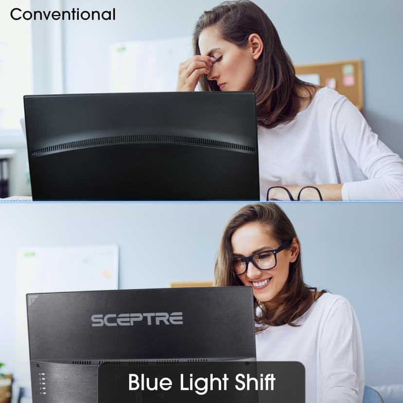 Sceptre 27-inch Gaming Monitor 165Hz 144Hz 1ms AMD FreeSync Premium HDMI DisplayPort Build-in Speakers, 99% sRGB Machine Black (E275B-FWD168 Series)