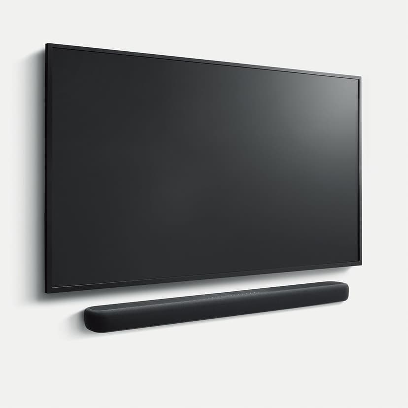 YAMAHA Audio YAS-209BL Sound Bar with Wireless Subwoofer, Built-in Bluetooth, and Alexa Voice Control, 2.1-Channel Soundbar System, Virtual 3D Surround Sound Bars for Tv