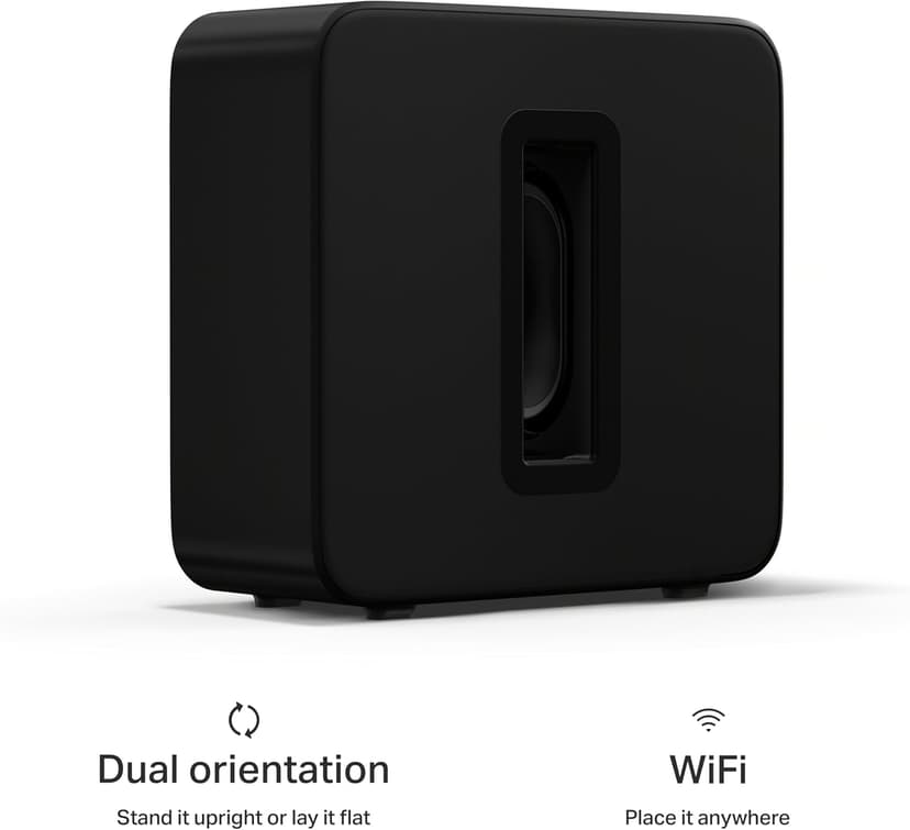 Sonos Sub 4 - Wireless Subwoofer - Black