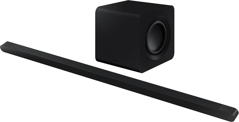 SAMSUNG HW-S800B/ZA 3.2.1ch Soundbar w/ Wireless Dolby Atmos DTS Virtual:X, Ultra Slim Design, Q Symphony, SpaceFit Sound, Airplay 2, Game Pro Mode, Alexa Built-In, 2022, Black