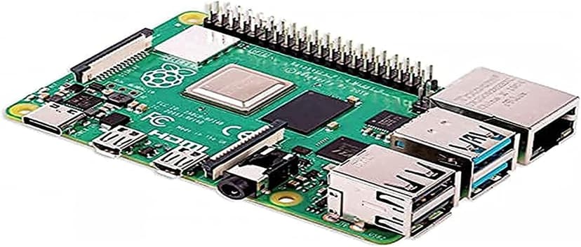 Raspberry Pi 4 Computer Model B 8GB Single Board Computer Suitable for Building Mini PC/Smart Robot/Game Console/Workstation/Media Center/Etc.