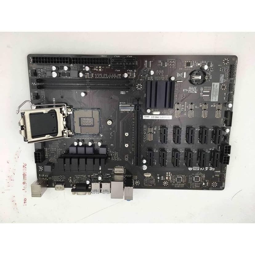 TB360-BTC PRO 2.0 for Biostar Best to Crypto-Mining Motherboard 12 GPUs Mining