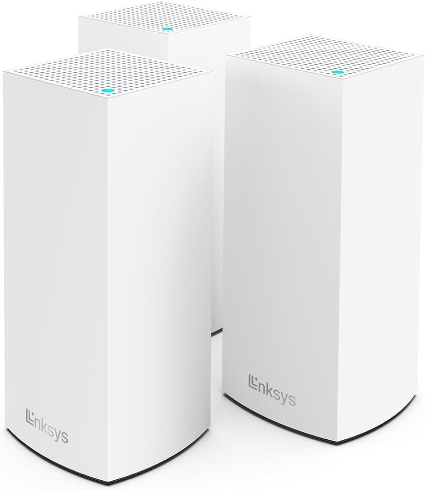 Linksys Atlas WiFi 6 Router Home WiFi Mesh System, Dual-Band, 6,000 Sq. ft Coverage, 802.11ax, 75+ Devices, Speeds up to (AX3000) 3.0Gbps - MX20MS3, 3-Pack