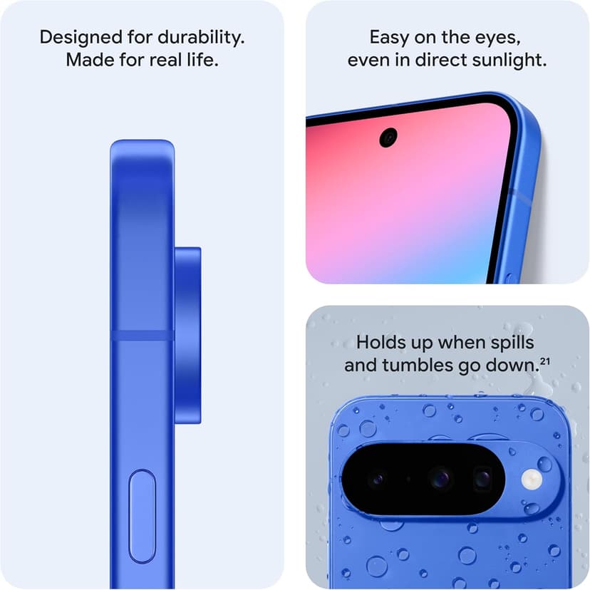 Google Pixel 10 - Obsidian - 128 GB with $100 Amazon Gift Card