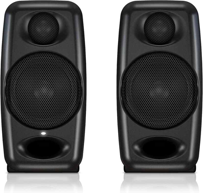 IK Multimedia iLoud Micro Monitor 50 watt Portable Wireless Bluetooth Studio Reference Monitors, Dual Speakers for Music Production, Mixing, Mastering, Composing, producing and DJs