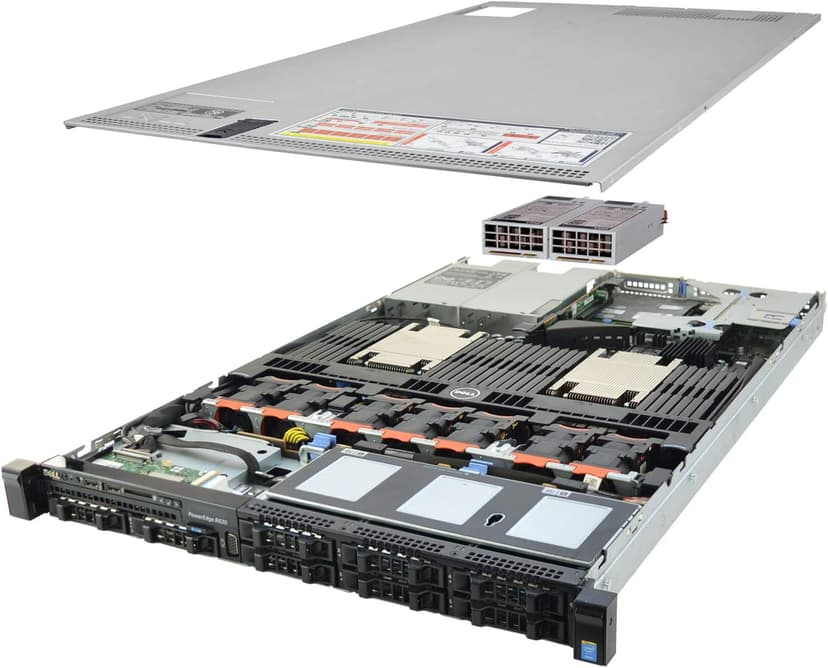 PowerEdge Dell R630 Server | 2X E5-2690 v4 = 28 Cores | 128GB RAM | 2X 1TB SSD (Renewed)